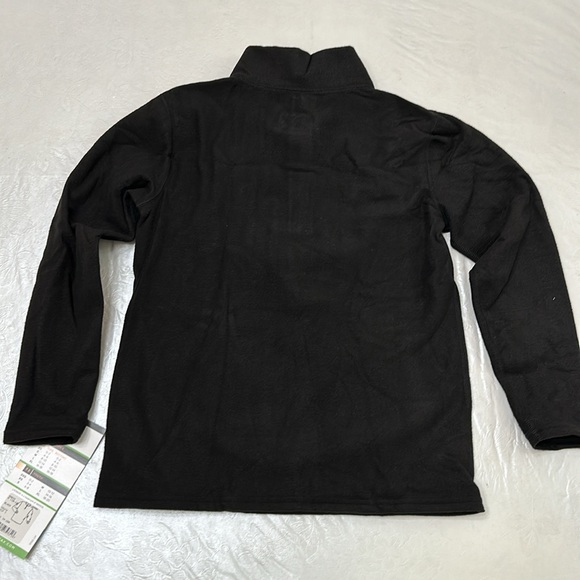 PolarMax (4.0) QUATTRO FLEECE ZipMock top - Black - Picture 5 of 14
